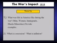 The War