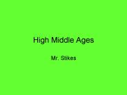 High Middle Ages