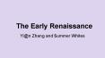 The Early Renaissance PowerPoint PPT Presentation