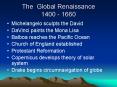 The Global Renaissance 1400 - 1660 PowerPoint PPT Presentation