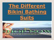The Different Bikini Bathing Suits