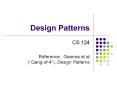 Design Patterns PowerPoint PPT Presentation