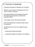 4.1 Overview of JavaScript PowerPoint PPT Presentation