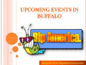 Upcoming Events In Buffalo