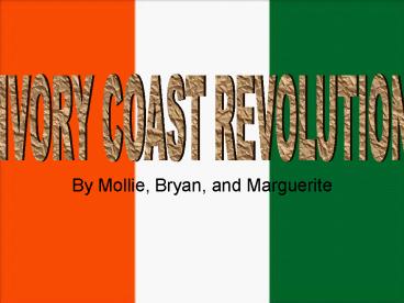 By Mollie, Bryan, and Marguerite