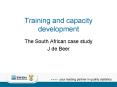 Training and capacity development PowerPoint PPT Presentation
