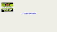 Fx Childs Play Signals