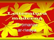 Letteratura moderna