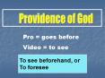 Providence of God PowerPoint PPT Presentation