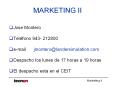 MARKETING II PowerPoint PPT Presentation