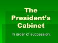 The President PowerPoint PPT Presentation