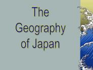 The Geography of Japan