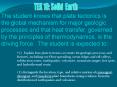 The student knows that plate tectonics is the global mechanism for major geologic processes and that heat transfer, governed by the principles of thermodynamics, is the driving force. The student is expected to: PowerPoint PPT Presentation
