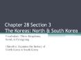 Chapter 28 Section 3 The Koreas: North PowerPoint PPT Presentation