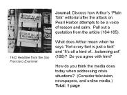 1942 Headline from the San Francisco Examiner
