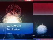 World War II Test Review