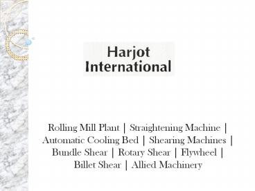 Rolling Mill Plant Suppliers | Rolling Mill Plants Manufacturers India