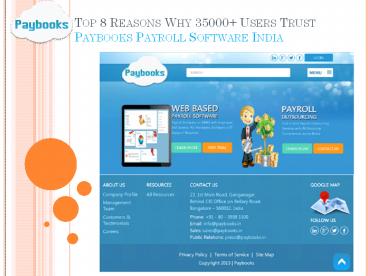 Salary Slip Software | Payroll Software India | Pay Roll Software