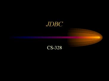 JDBC