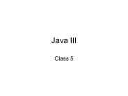 Java III