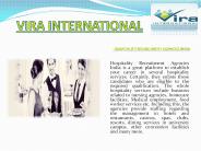 Hospitality Recruitment Agencies India