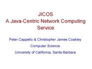 JICOS A Java-Centric Network Computing Service