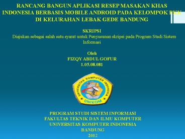 presentation player overlay