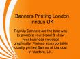 Banners Printing London PowerPoint PPT Presentation