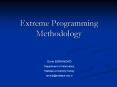 Extreme Programming Methodology PowerPoint PPT Presentation