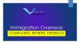 Immigration Overseas - Complaints, Reviews, Feedback PowerPoint PPT Presentation