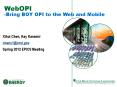 WebOPI -Bring BOY OPI to the Web and Mobile PowerPoint PPT Presentation