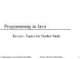 Programming in Java PowerPoint PPT Presentation