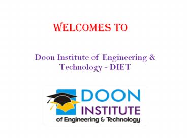 Best Engineering Colleges in Dehradun - DIET