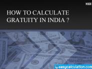 Gratuity Calculator