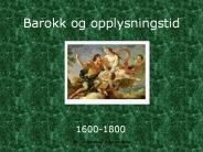 Barokk og opplysningstid
