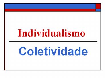 Individualismo