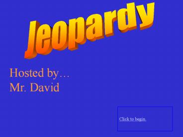 Jeopardy