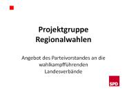 Projektgruppe Regionalwahlen