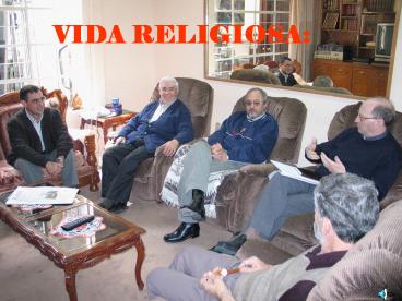 VIDA RELIGIOSA: