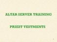 ALTAR SERVER TRAINING PowerPoint PPT Presentation