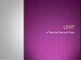 Lent PowerPoint PPT Presentation
