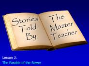 The Parable of the Sower