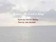 Rejoice, the Lord is King