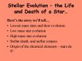 Stellar Evolution  PowerPoint PPT Presentation