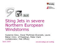 Sting Jets in severe Northern European Windstorms
