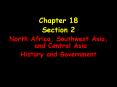 North Africa, Southwest Asia, and Central Asia PowerPoint PPT Presentation