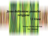 Jezus did