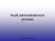 Audit administrativn