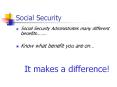 Social Security PowerPoint PPT Presentation