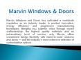 Marvin Windows & Doors PowerPoint PPT Presentation